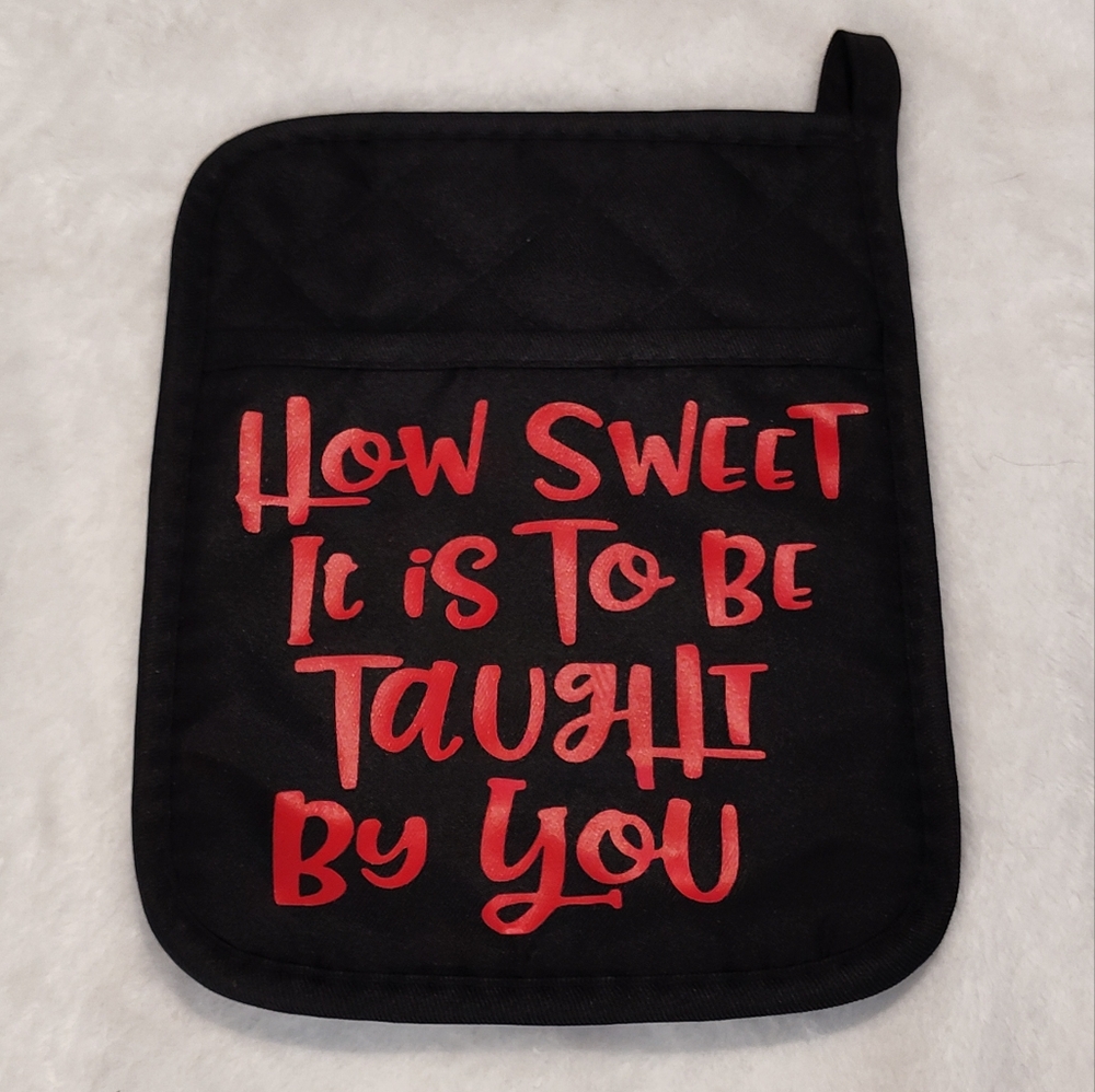 NWOT! Teacher Pot Holder